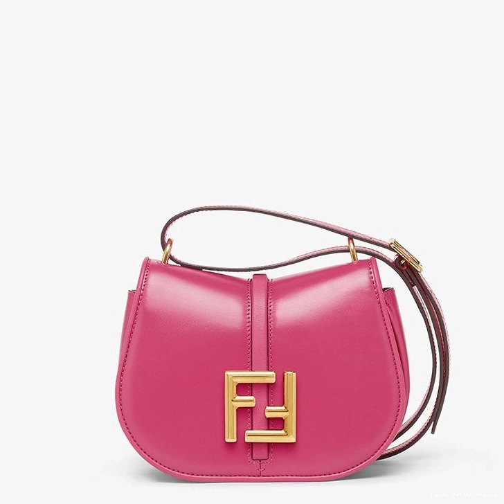Bag Calf Rose Leather C'mon In Fendi Mini 0711